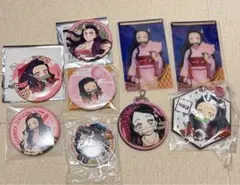 鬼滅の刃 禰豆子 缶バッジ　カード　9点セット