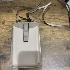 スマホショルダーストラップ グレージュ