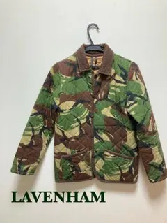 LAVENHAM★ラベンハム★カモフラ柄 キルティングジャケット M