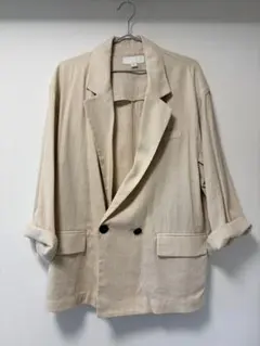 ZARA テーラードジャケット ベージュ