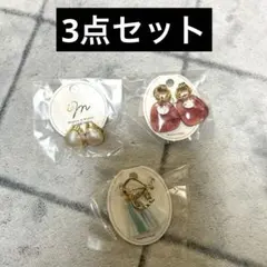 新品未使用　レディース イヤリング ピアス　ゴールド ノンホール 樹脂