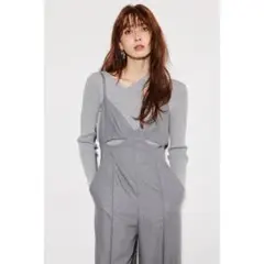 定価12,100円 新品 rienda リエンダ バルーンキャミPT サロペット