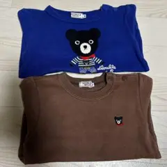 ダブルビー　トレーナー　2枚セット　90