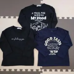 ever closet 長袖カットソー 110cm 2枚＋1枚　保育園着