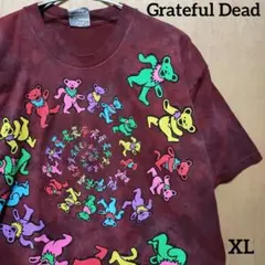 Grateful Dead グレイトフルデッド タイダイ柄プリント Ｔシャツ