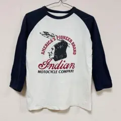 ネイビー 長袖カットソー