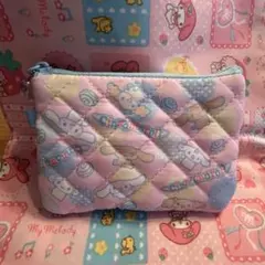 みんなのキルトシリーズ シークレットミニフラットポーチ シナモン