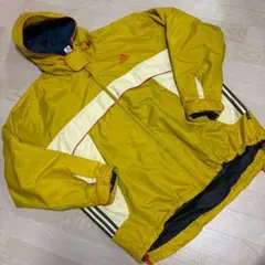 adidas アディダス　フード付きジャケット イエロー　90S メンズ　XLのサムネイル