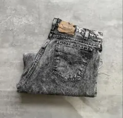 90s USA製 Levi's550リーバイスW36 L36 ケミカルウォッシュ