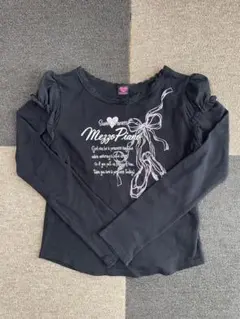 メゾピアノ　160 L 黒　ロンT