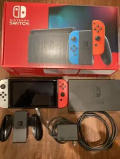 Nintendo Switch 本体 青/オレンジ　Joy-Conは赤と白