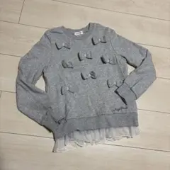 メゾピアノ♡トレーナー♡美品♡130cm