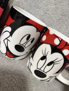 ＊最終お値下げ＊非売品ミッキー・ミニー マグカップ 2個セット　箱あり