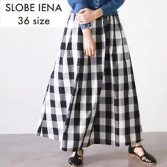 SLOBE IENA スローブイエナ ギンガムチェック スカート 36サイズ