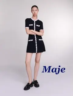 ❤️人気新作 新品 maje マージェ　ニット/ミニワンピース