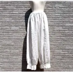 SM2 立川 リネンヘムタックパンツ オフ サマンサモスモス 限定商品