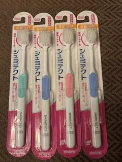 シュミテクト 歯ブラシ 薄型ワイド やわらかめ 4本セットのサムネイル