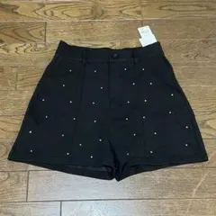 新品タグ付き ラインストーンマイクロショートパンツ