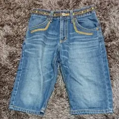 デニム ハーフパンツ