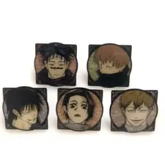 呪術廻戦　特製ピンズ　乙骨憂太　狗巻棘　禪院直哉　伏黒甚爾　脹相