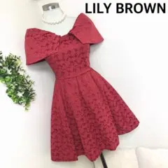 リリーブラウンのドレスワンピースサイズ0