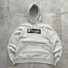 USA規格　champion チャンピオン　リバースウィーブ　パーカー　厚手　L