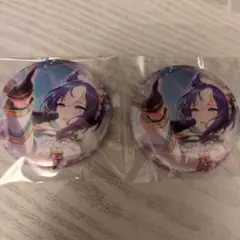 ウマ娘 CANバッジ シーザリオ 2点