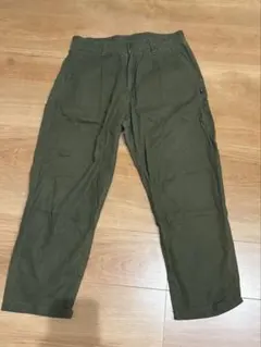 MANASTASH ワークパンツ オリーブのサムネイル