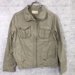 00’s ワーク ソフトグランジ 古着 スタンドカラー ミリタリージャケット