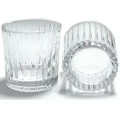 SAINT LAURENT サンローラン グラス 2個 ロゴ刻印 食器 未使用