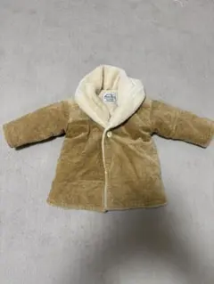 BLUEU AZUR コーデュロイ　ボア　アウター　リバーシブル　サイズ80