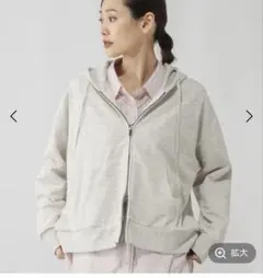 GLOBAL WORK ジップパーカー