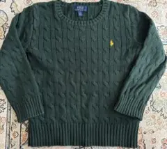 Polo Ralph Lauren セーター サイズ6 ダークグリーン