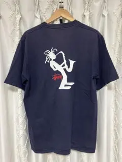 old stussy Tシャツ シャドーマン ステューシー USA製のサムネイル