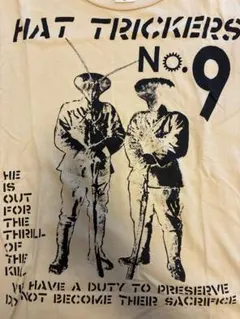 HAT TRICKERS No.9 Tシャツ ベージュ Mサイズのサムネイル