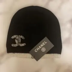 CHANEL シャネル 24K CCロゴ モコモコニットキャップ - メルカリ
