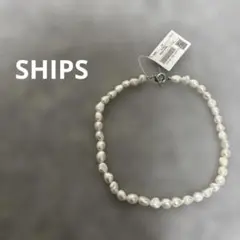 【新品タグ付】SHIPS 淡水パール バロックパール ネックレス マンテルのサムネイル