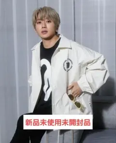 naptime ジャケット ホワイト タグ付き新品 2025年最新】naptime コーチジャケットの人気アイテム - メルカリ