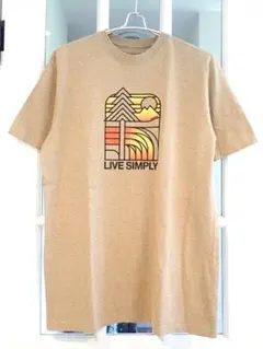 patagonia パタゴニア LIVE SIMPLY Tシャツ ベージュ