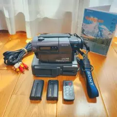 動作品ジャンク】ケース付 SONY DCR-VX700 ビデオカメラ - メルカリ