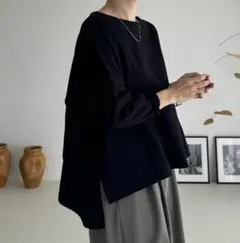 ⭐︎ジャス⭐︎argue アギュー　Tシャツニット　ニット　ネイビー 楽天市場】【SALE／22%OFF】(M)オーバーサイズ ワッフルニットt