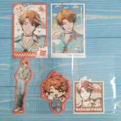 にじさんじ 三ミ一体 チェキ風カード ステッカー 北見遊征