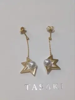 TASAKI スターモチーフ パール ピアス コメットプラスのサムネイル