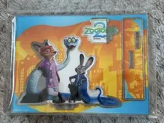 【ズートピア2 劇場グッズ】ニック ジュディ ゲイリー アクリルスタンド