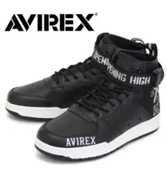AVIREX アビレックス ラングレー ミッド スニーカー黒 25.0のサムネイル