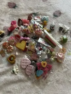 お菓子デコパーツ♡