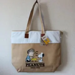 【新品】スヌーピーPEANUTS 保冷バッグ　保冷　大容量