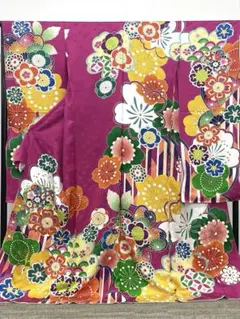 振袖 仮絵羽 金通し 刺繍 金駒 金彩 紋意匠 正絹 未仕立て品 八掛付き 仮絵羽 振袖 金駒 金彩 紋意匠 未仕立て品 正絹 八掛付き HFT002