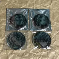 鬼滅の刃 墨絵風 缶バッジ　煉獄杏寿郎　竈門炭治郎　我妻善逸