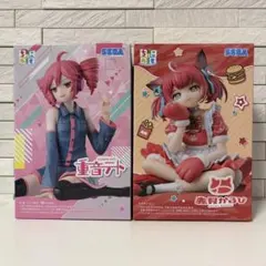 ちょこのせプレミアムフィギュア 重音テト & 赤見かるび